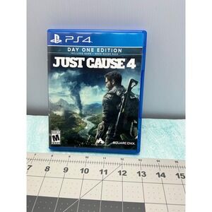 Just Cause 4 Day‎ One Edition PS4 PlayStation 4 Video Game CIB